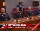 yuksek askeri sura - YAŞ sona erdi Videosu