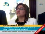 Bakan'dan taziye ziyareti