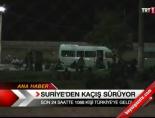 Suriye'den Kaçış Sürüyor