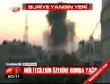 ozgur suriye ordusu - Mültecilerin üzerine bomba yağdı Videosu