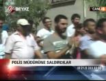 davulcu protestosu - Polis müdürüne saldırdılar Videosu