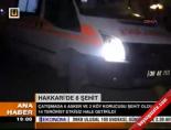 Hakkari'de 8 şehit