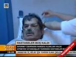 Hastaneler boş kaldı