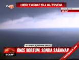 Her taraf su altında