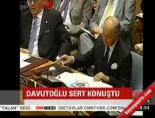 Davutoğlu Sert Konuştu online video izle