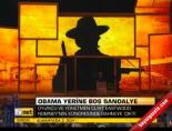 Obama Yerine Boş Sandalye