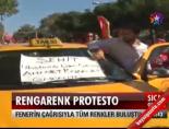 Rengarenk Protesto  