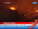 İzmir'de Yangın 