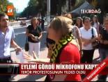 teror eylemi - Eylemi gördü mikrofonu kaptı Videosu