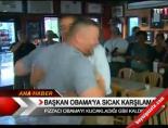 Başkan Obama'ya sıcak karşılama