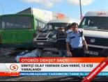 Otobüs dehşet saçtı