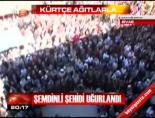Şemdinli şehidi uğurlandı