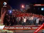 terorist cenazesi - PKK'lının mezarı infial yarattı Videosu