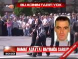 sehit polis - Damat adayı al bayrağa sarıldı Videosu