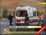 Bingöl'de patlama