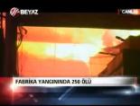 Fabrika yangınında 250 ölü