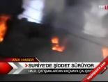 Suriye'de şiddet sürüyor