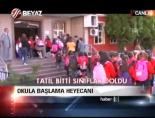 Okula başlama heyecanı