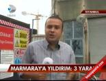 marmaray - Marmaray'a yıldırım: 3 yaralı Videosu
