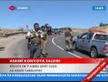 askeri konvoy - Askeri konvoya saldırı: 9 şehit Videosu