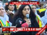 sebahat tuncel - BDP'li Tuncel'e 8 yıl 9 ay hapis Videosu