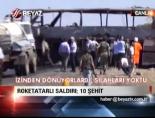 askeri konvoy - Roketatarlı saldırı: 10 şehit Videosu