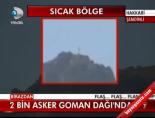 goman dagi - 2 bin asker Goman Dağı'nda Videosu