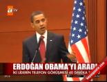 barack obama - Erdoğan Obama'yı aradı Videosu