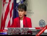 aung san suu cii - Myanmarlı muhalif lider ABD'de Videosu
