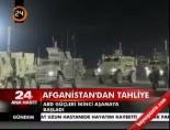 Afganistan'dan tahliye