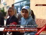 4+4+4'e iki ayrı protesto