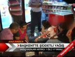 Başkent'te şiddetli yağış