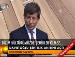 ahmet davutoglu - Davuroğlu şehitlik anıtını açtı Videosu