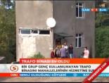 Trafo binası ev oldu
