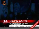 bingazi - Libya'da gösteri Videosu