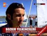 mogan golu - Ankara'da 'yelken' yarışı Videosu