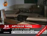 Artvin'de yağış
