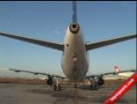 turk hava yollari - Uçak Piste İnerken Bakın Ne Oldu Videosu