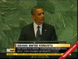 Obama Bm'de Konuştu