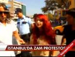 İstanbul'da Zam Protestosu