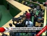 Davutoğlu'ndan Bm'ye Eleştiri
