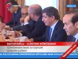 Davutoğlu-Clinton Görüşmesi