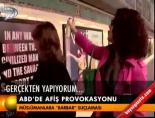 ABD'de afiş provokasyonu