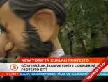 New York'ta Kuklalı Protesto