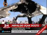 nepal - Nepal'de uçak düştü Videosu