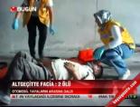 Altgeçitte facia: 2 ölü