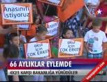 4 4 4 egitim sistemi - 66 Aylıklar Eylemde Videosu