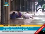 Çin'de sağanak yağış