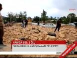 Van'da sel 2 can aldı