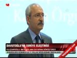 Davutoğlu'na Suriye eleştirisi online video izle